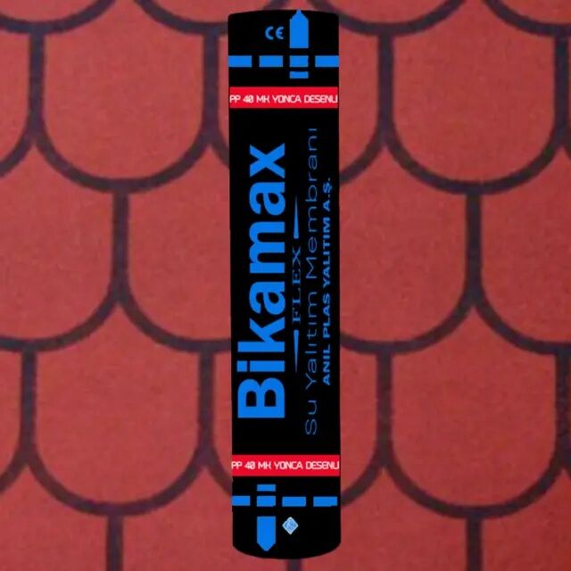 KUMLU MEMBRAN 4MM KIRMIZI-YEŞİL-GRİ DESENLİ SHİNGLE