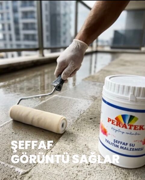 Perateks Şeffaf Su Yalıtım Malzemesi 1kg