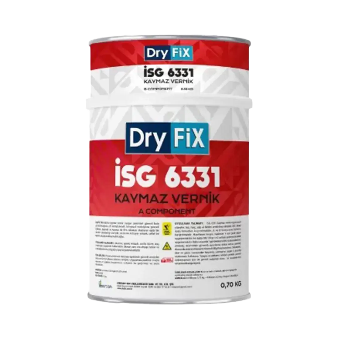 Dryfix 4 kg Kaymaz Vernik Isg 6331 Kayganlık Önleyici Şeffaf Kaplama