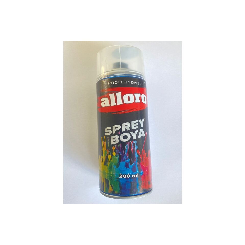 Allora Sprey Boyaparlak Siyah 200 ml (3 Adet)