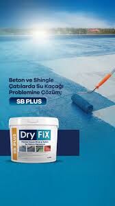 Dryfix Sb Plus Polimer Mineral Katkılı Su Yalıtımı-Teras ve Shingle  Su Yalıtımı