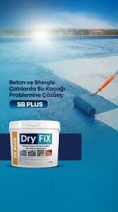 Dryfix Sb Plus Polimer Mineral Katkılı Su Yalıtımı-Teras ve Shingle  Su Yalıtımı