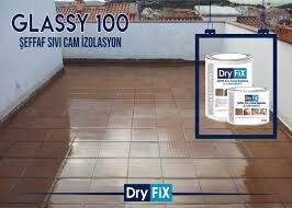 Dryfix Glassy 100 Sıvı Cam Şeffaf Kaplama 0.80 kg