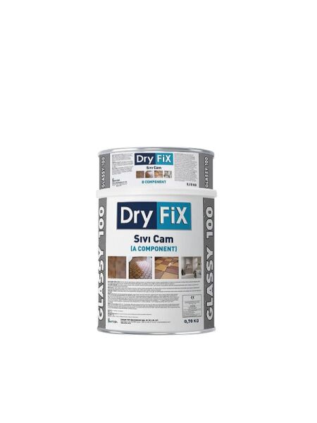 Dryfix Glassy 100 Sıvı Cam Şeffaf Kaplama 0.80 kg
