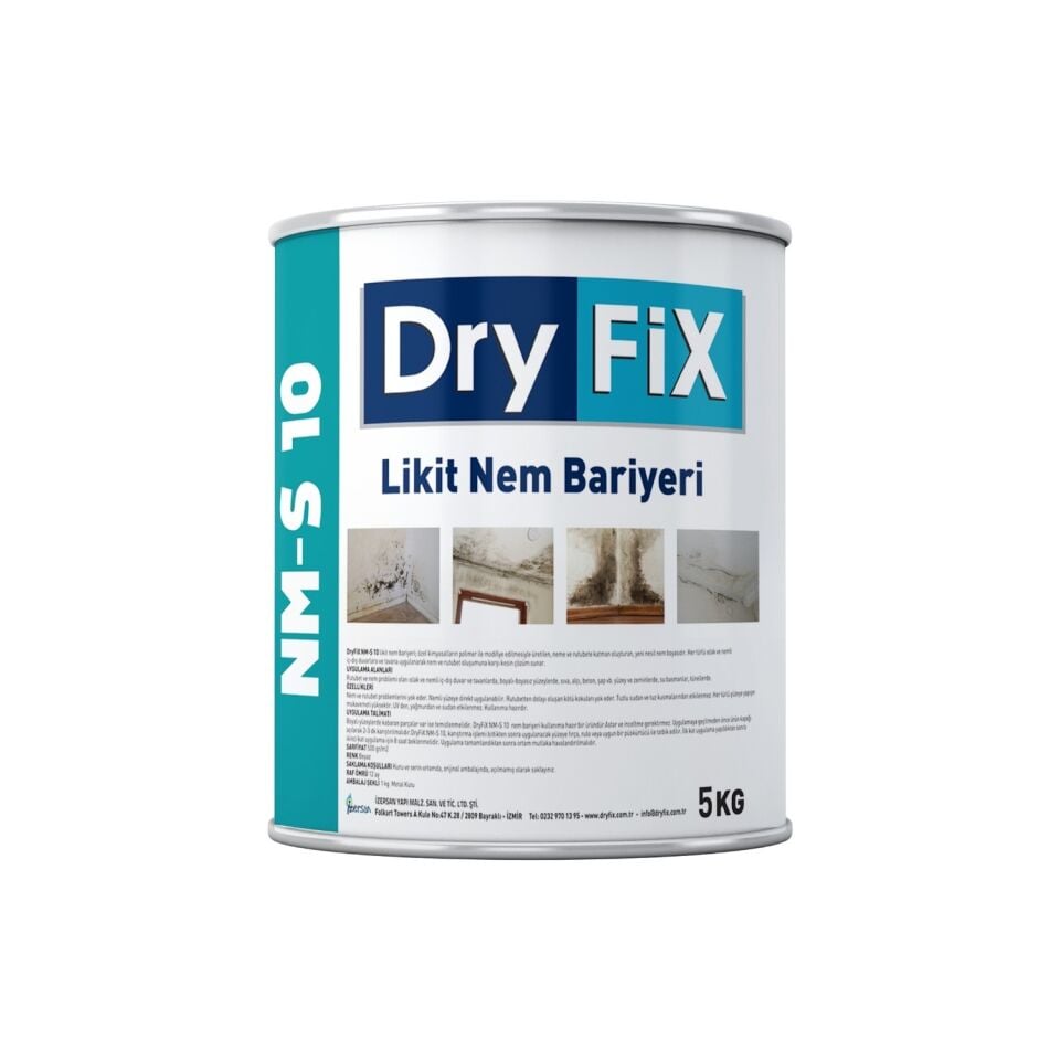 Dryfix Nm-S 10 Nemeson Nem ve Rutubet Boyası
