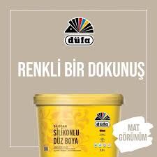 Düfa Silosil Silikonlu Dış Cephe Boyası  Beyaz