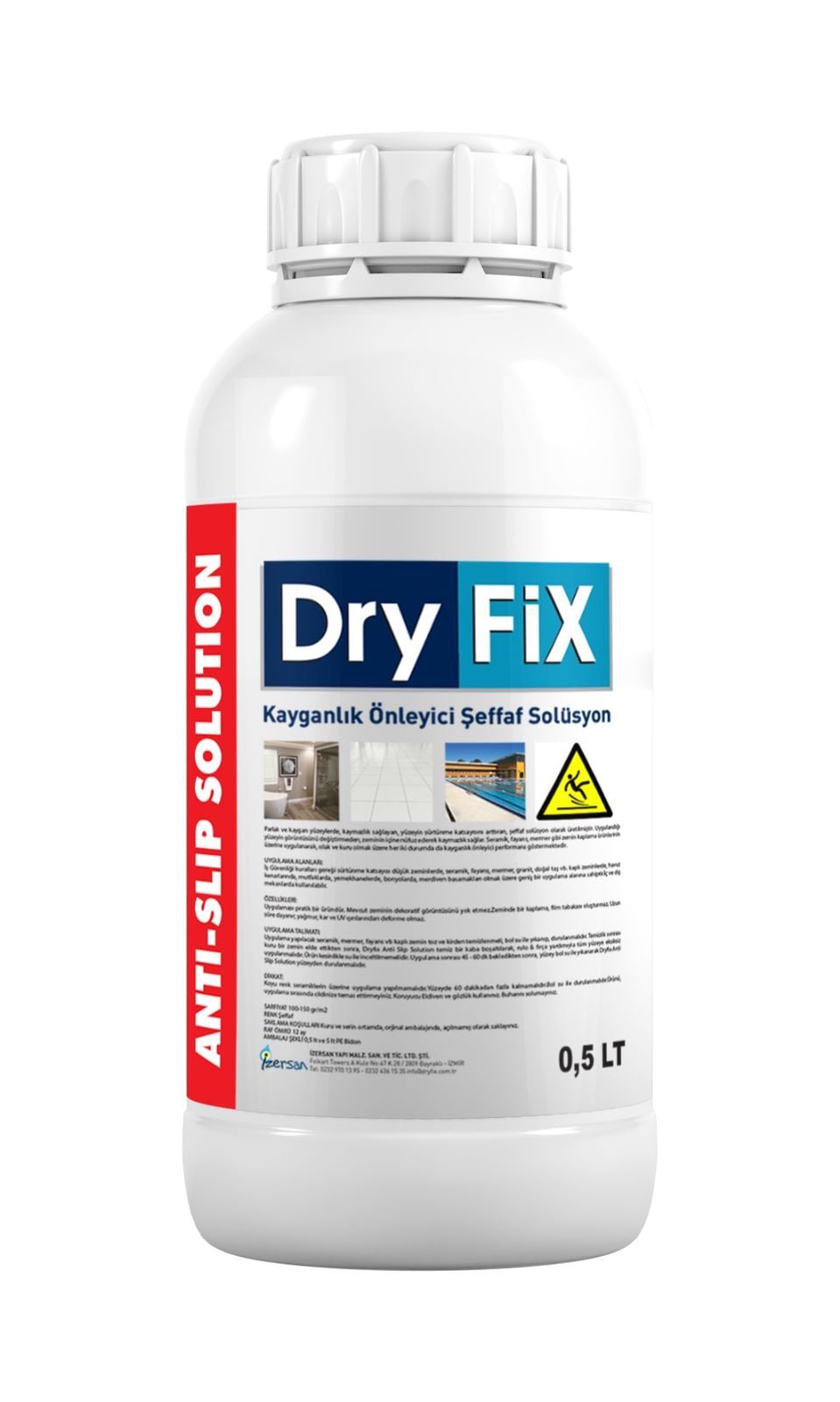 Dryfix Anti-Slip Kayganlık Önleyici Şeffaf Solüsyon