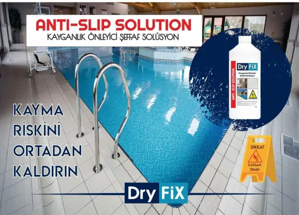 Dryfix Anti-Slip Kayganlık Önleyici Şeffaf Solüsyon