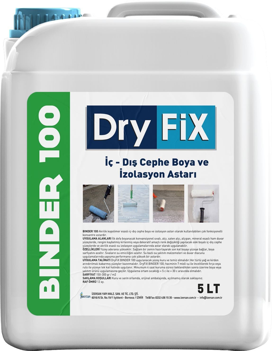BINDER 100 Boya  ve İzolasyon Astarı
